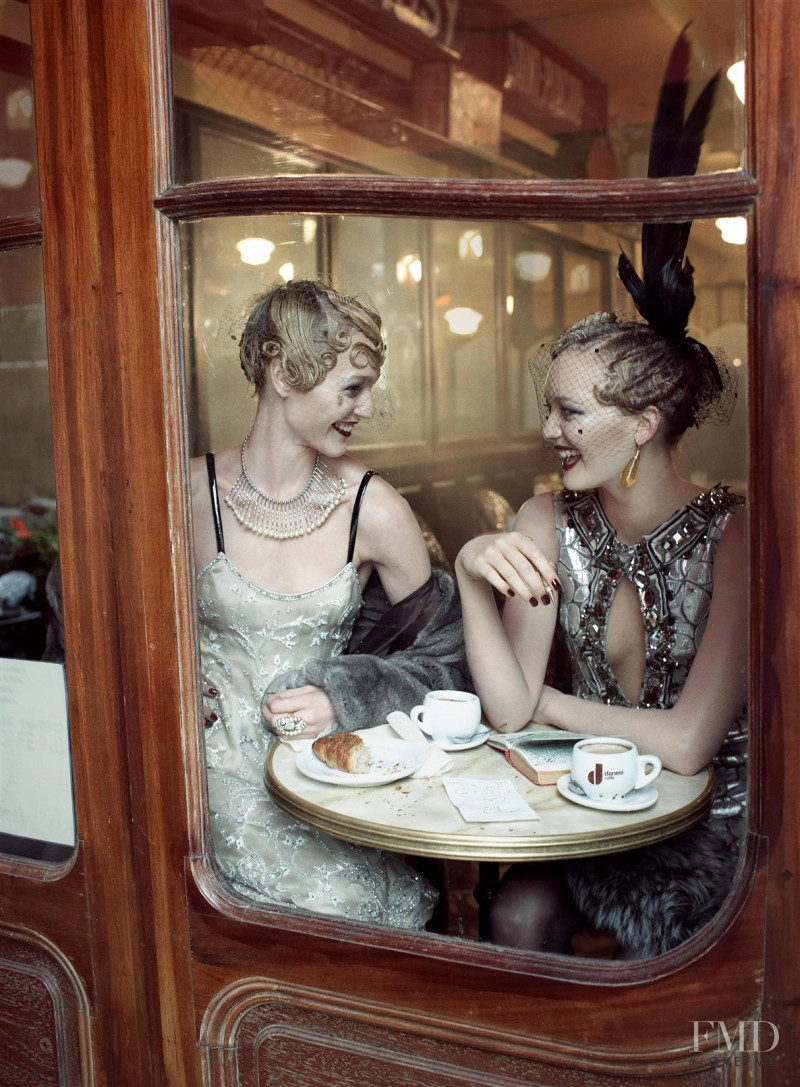 Gemma Ward featured in Paris Je T\'aime, September 2007