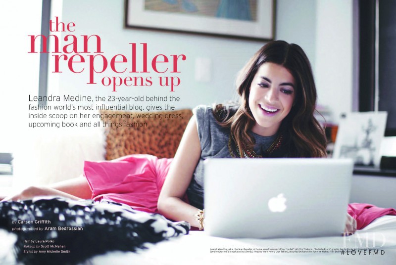The man repeller opens up, March 2012