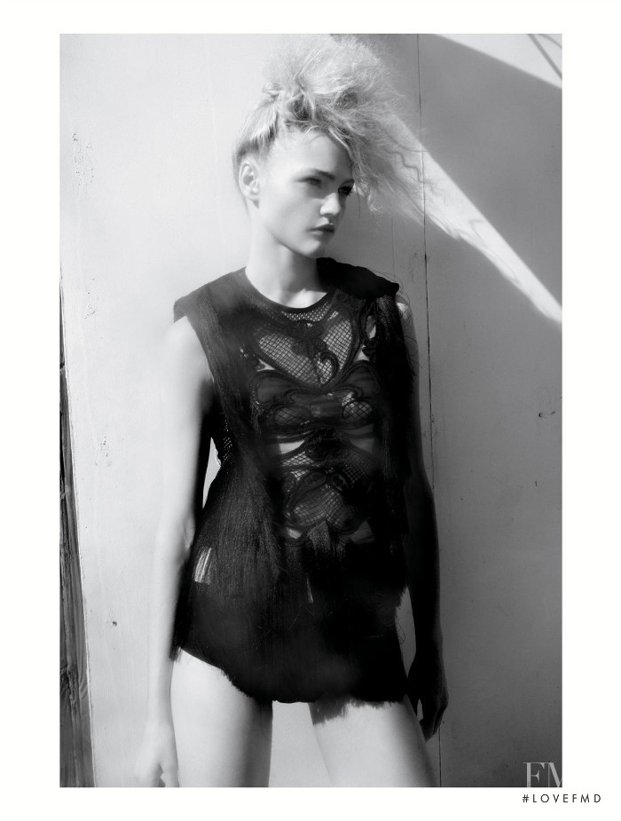 Sasha Pivovarova featured in The Next Shape, March 2007