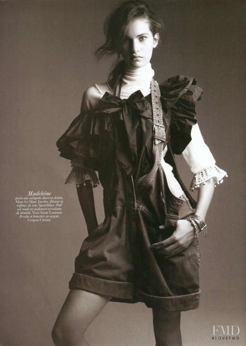 Iselin Steiro featured in Jean Generation, December 2005