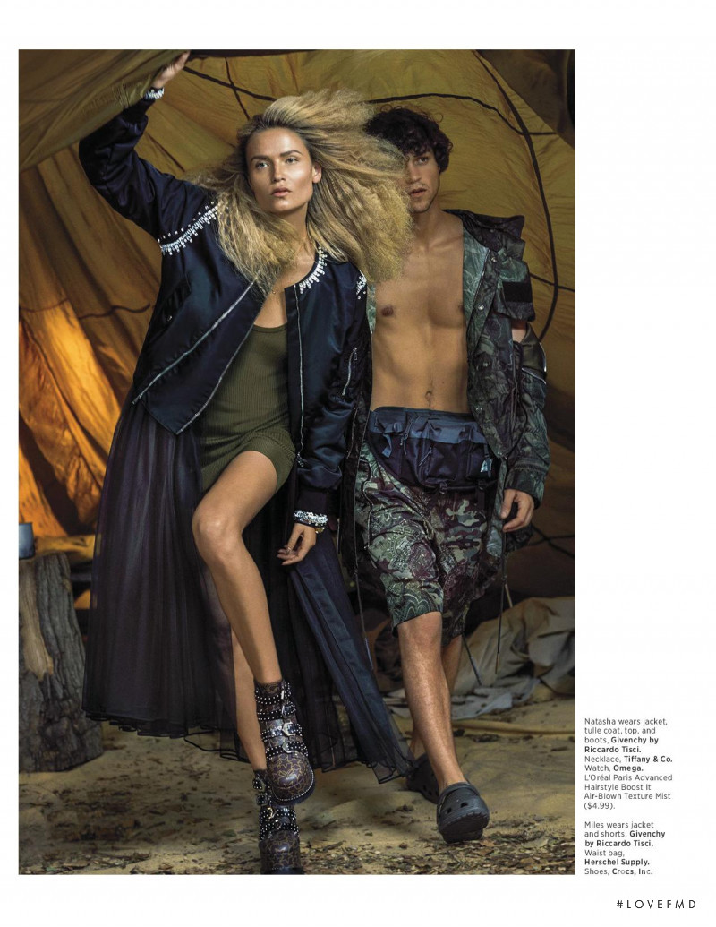 Natasha Poly featured in Into The Wild, December 2016