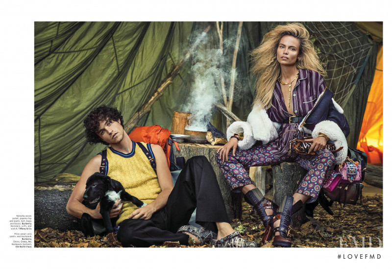 Natasha Poly featured in Into The Wild, December 2016