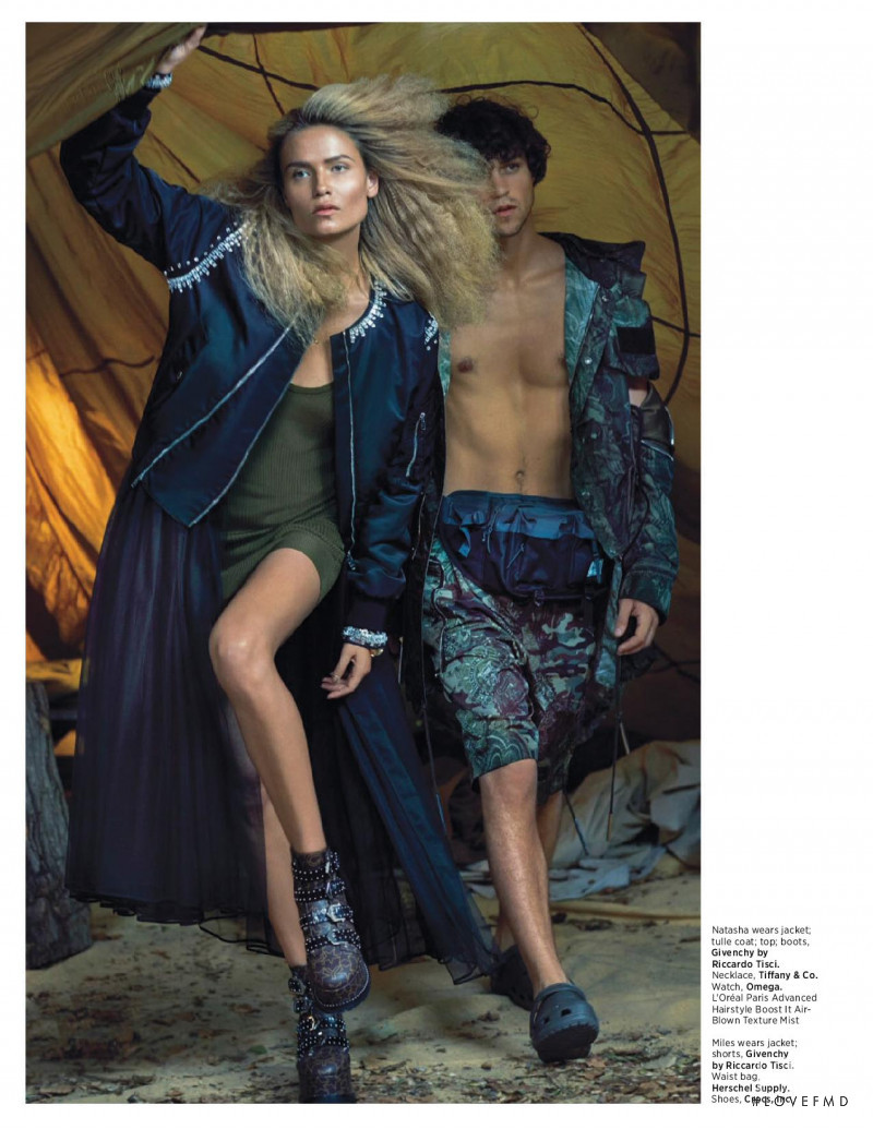 Natasha Poly featured in Into The Wild, December 2016