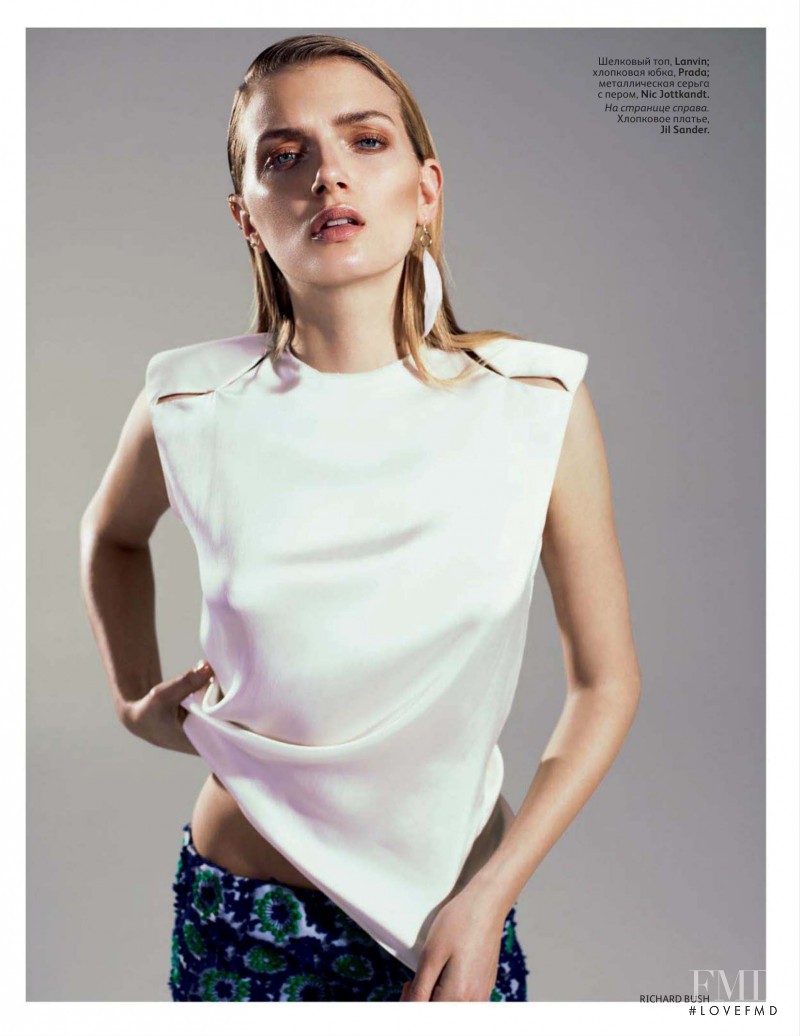 Lily Donaldson featured in My White Day, July 2012