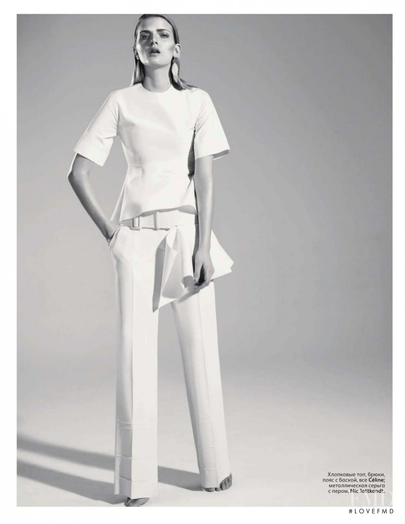 Lily Donaldson featured in My White Day, July 2012