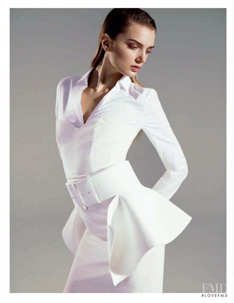 Lily Donaldson featured in My White Day, July 2012