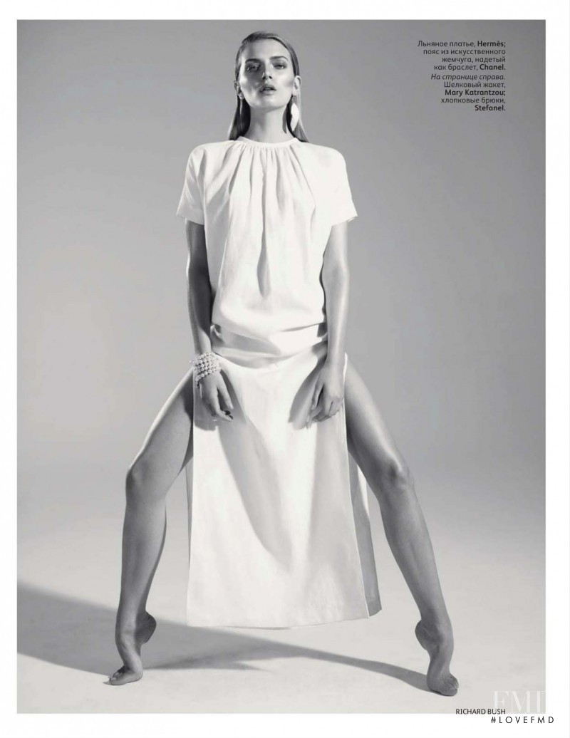 Lily Donaldson featured in My White Day, July 2012