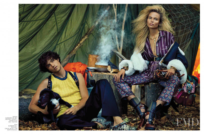 Natasha Poly featured in Into The Wild, December 2016