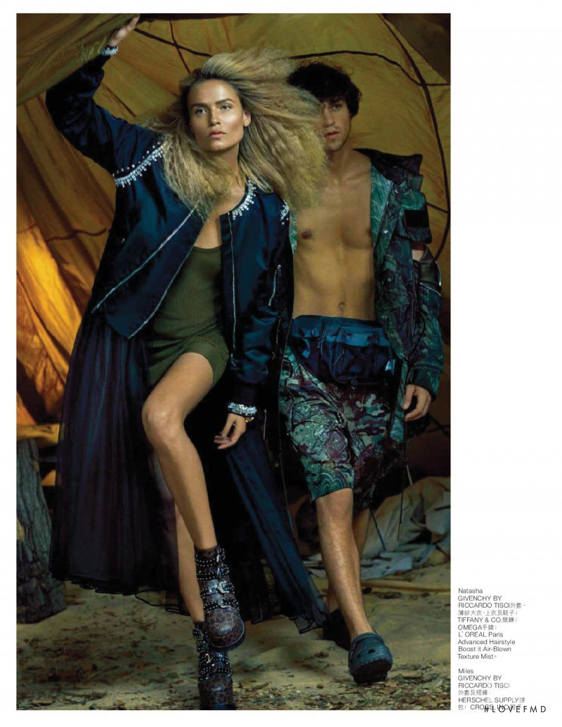 Natasha Poly featured in Into The Wild, December 2016