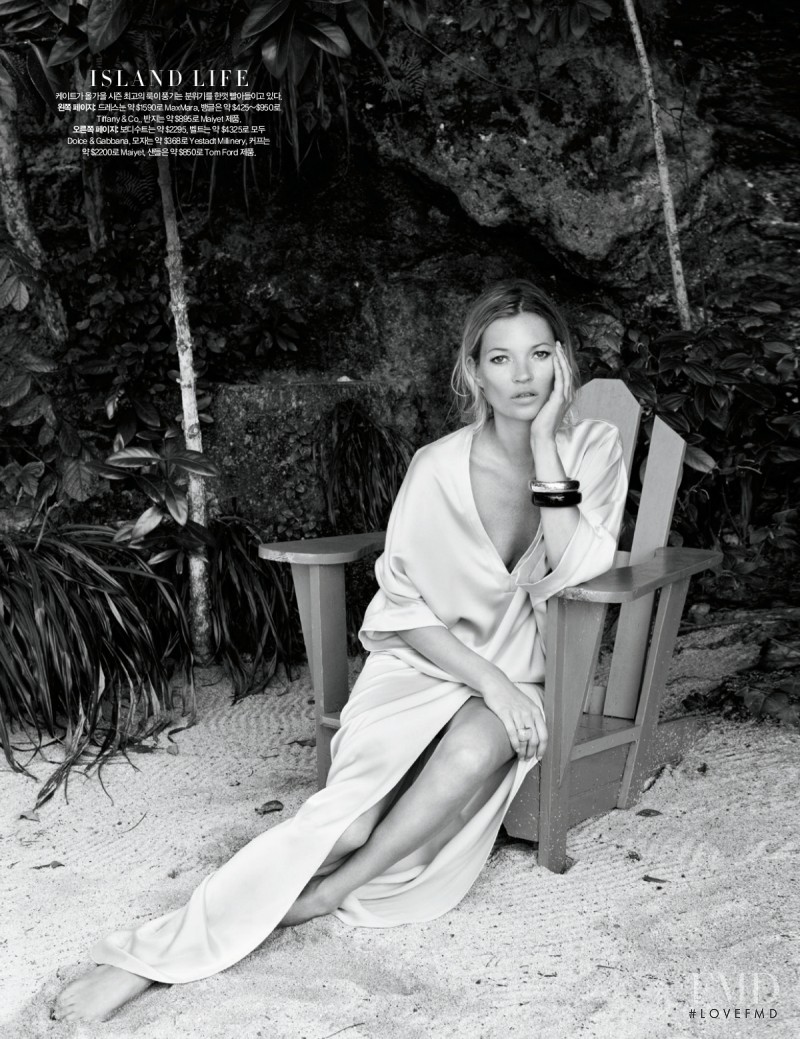 Kate Moss featured in Fashion\'s New Looks, July 2012