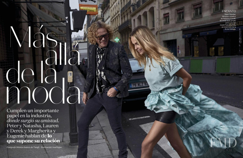 Natasha Poly featured in Mas alla de la moda, May 2016
