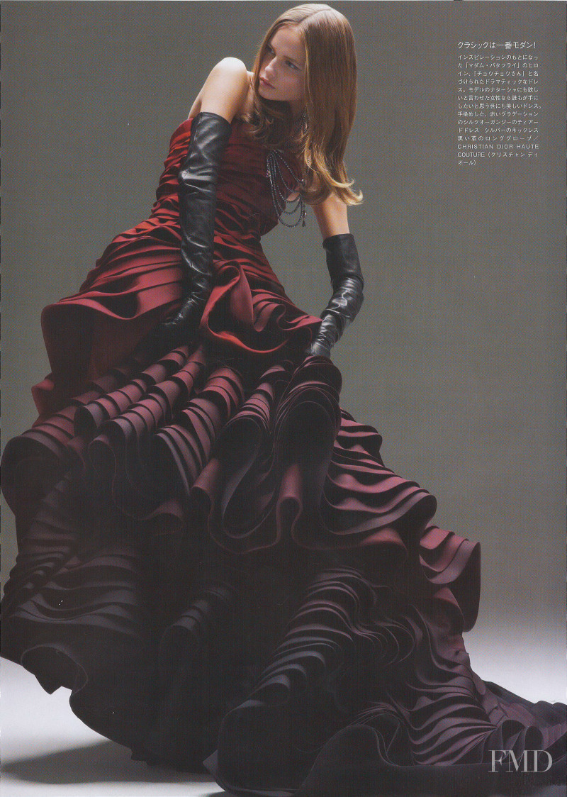 Natasha Poly featured in Couture at the Door, May 2007
