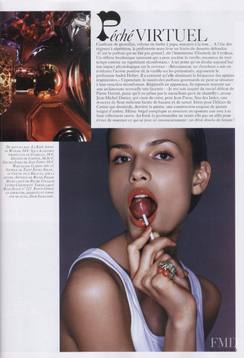 Natasha Poly featured in Beauty, May 2006