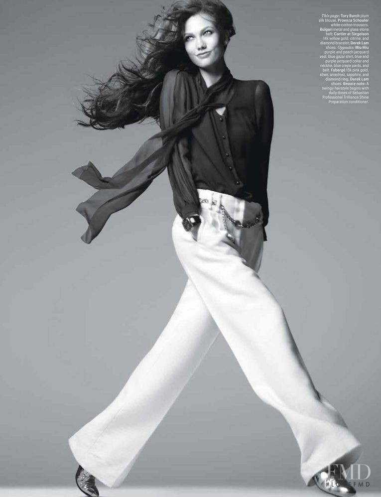 Karlie Kloss featured in Super Modern, Super Models, July 2012