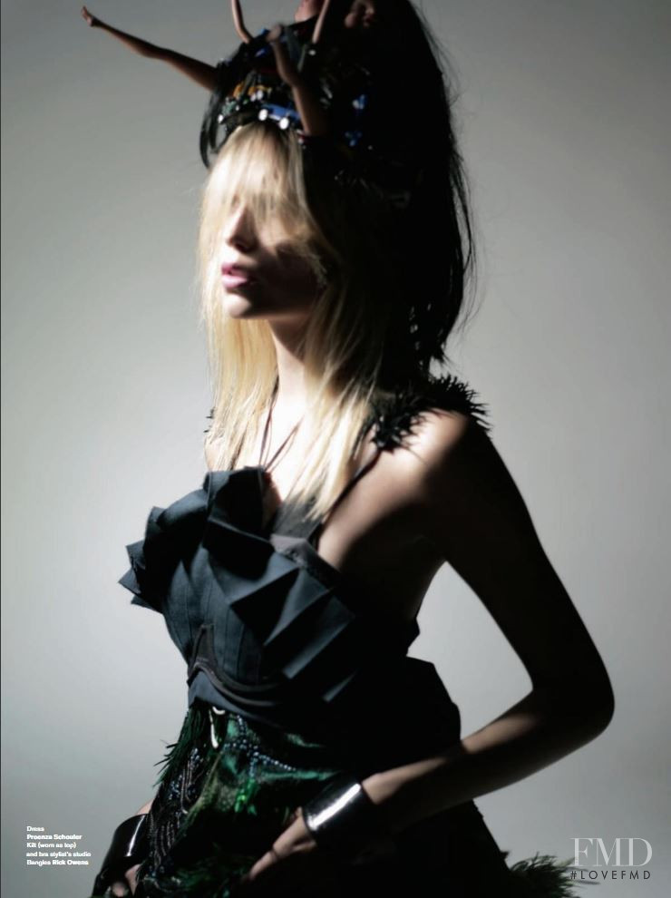 Natasha Poly featured in Doll Parts, February 2010