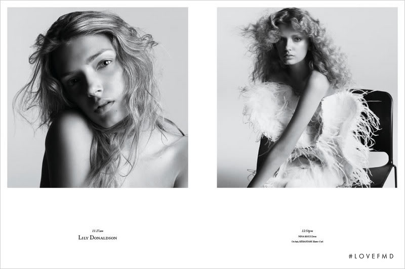 Lily Donaldson featured in Beauties, August 2007