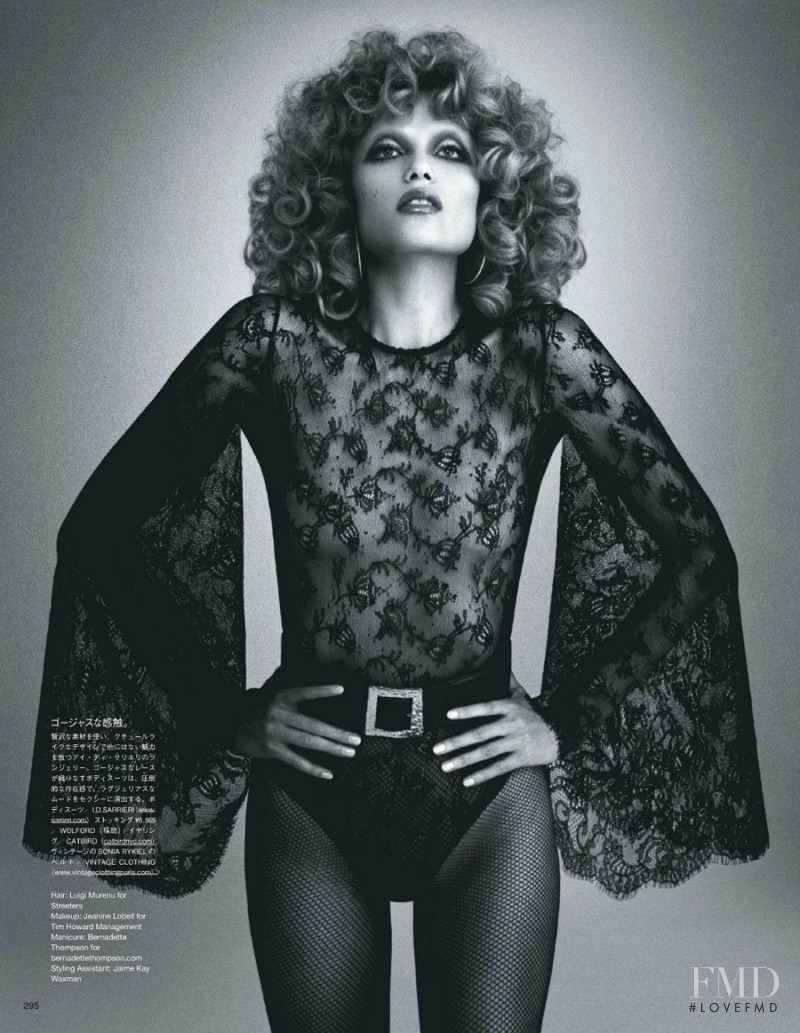 Natasha Poly featured in Melancholy Was The Mood, May 2012