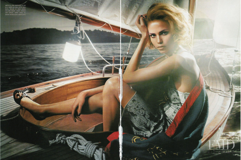 Natasha Poly featured in Glowing, December 2004