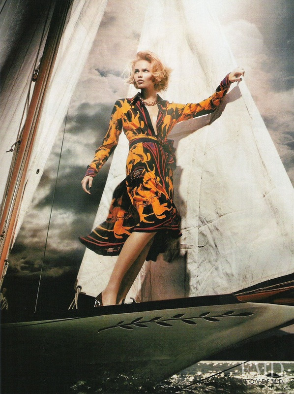 Natasha Poly featured in Glowing, December 2004