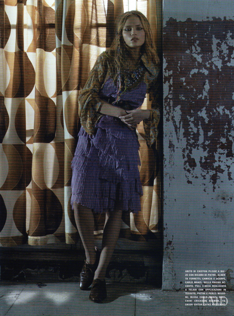 Natasha Poly featured in The Mix Match Boom, May 2005
