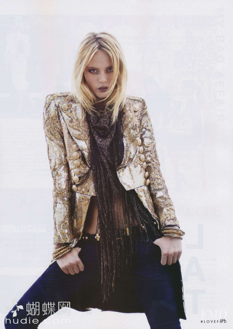 Natasha Poly featured in On The Rocks, September 2010