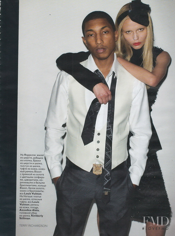 Natasha Poly featured in P. Willy, August 2008