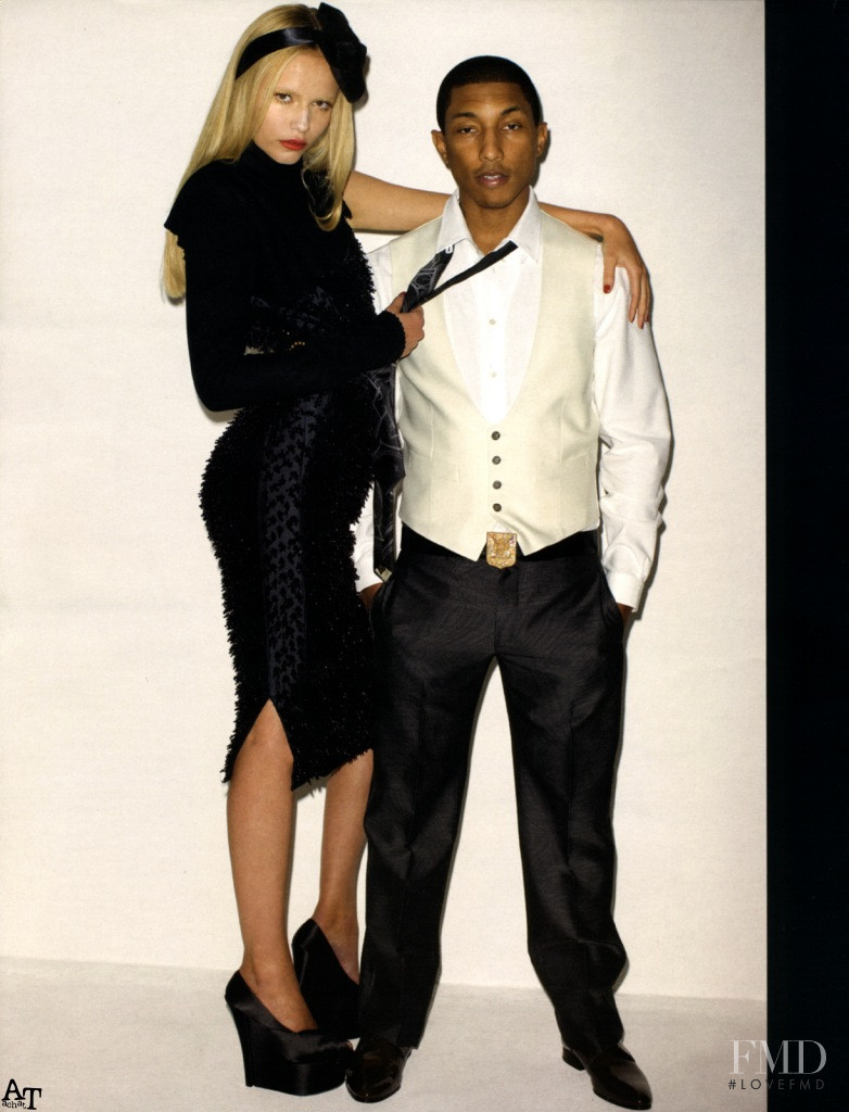 Natasha Poly featured in P. Willy, August 2008