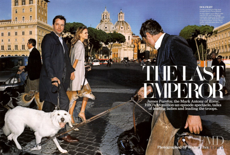 Natasha Poly featured in The Last Emperor, March 2007