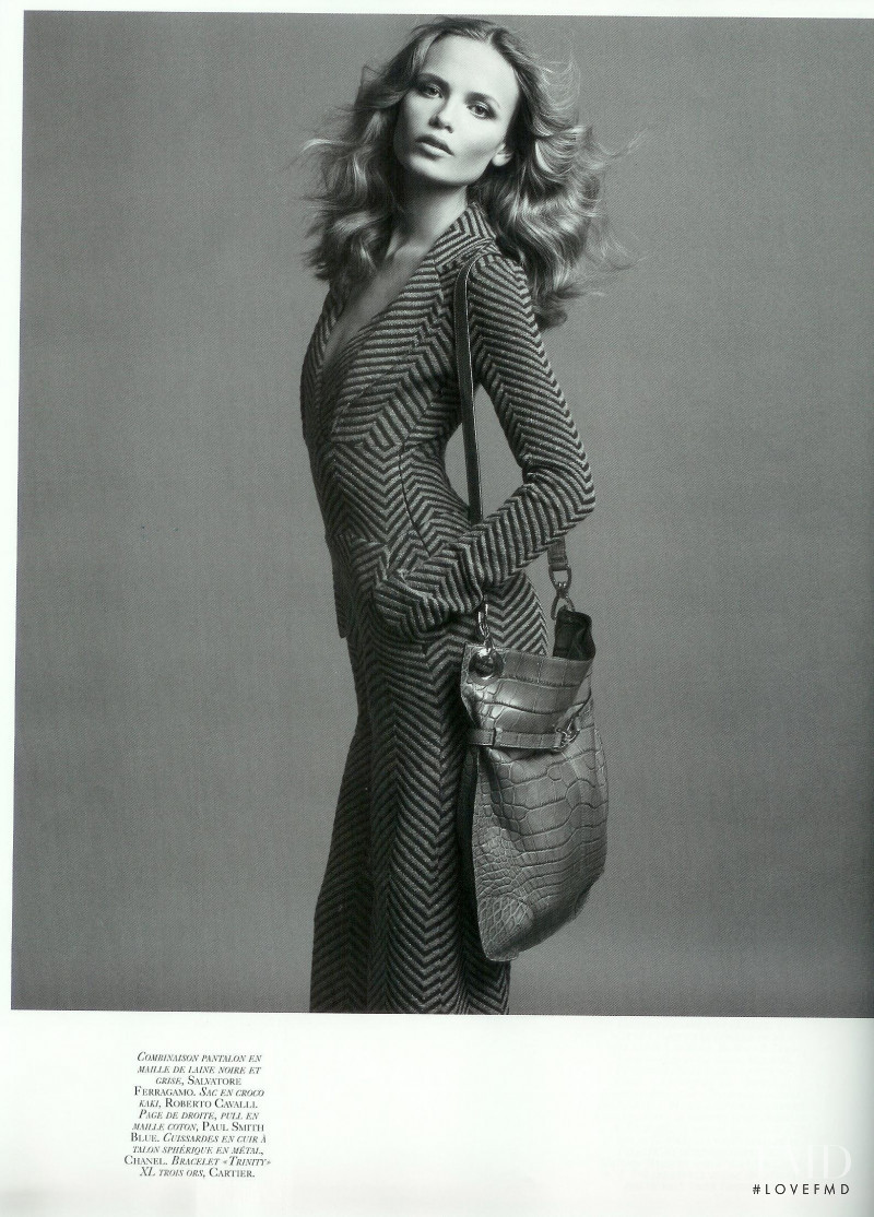 Natasha Poly featured in Classe Affaire, June 2007