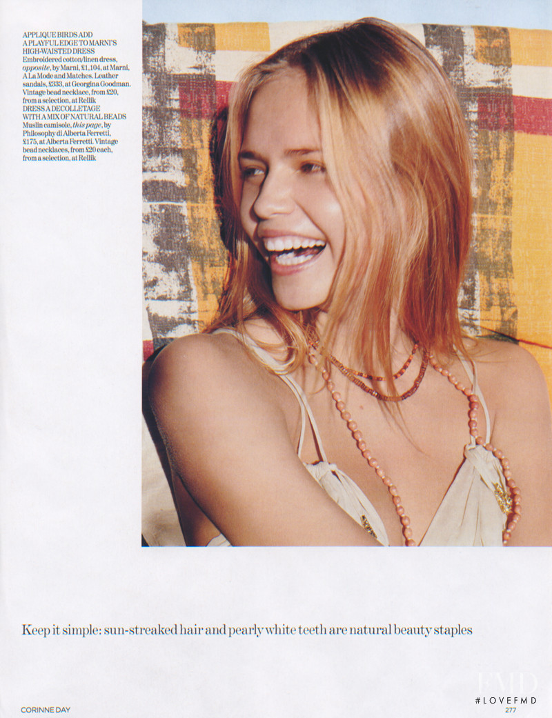 Natasha Poly featured in California Girl, April 2005