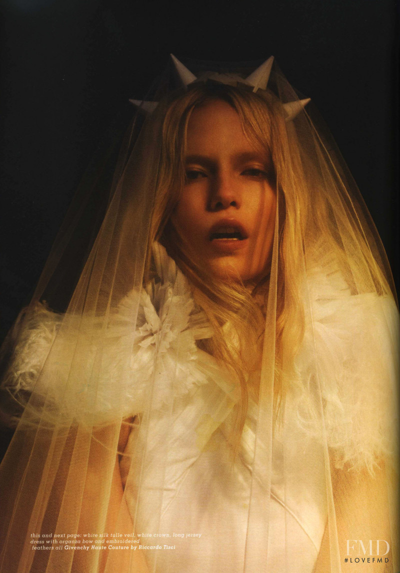 Natasha Poly featured in Obsession, September 2009