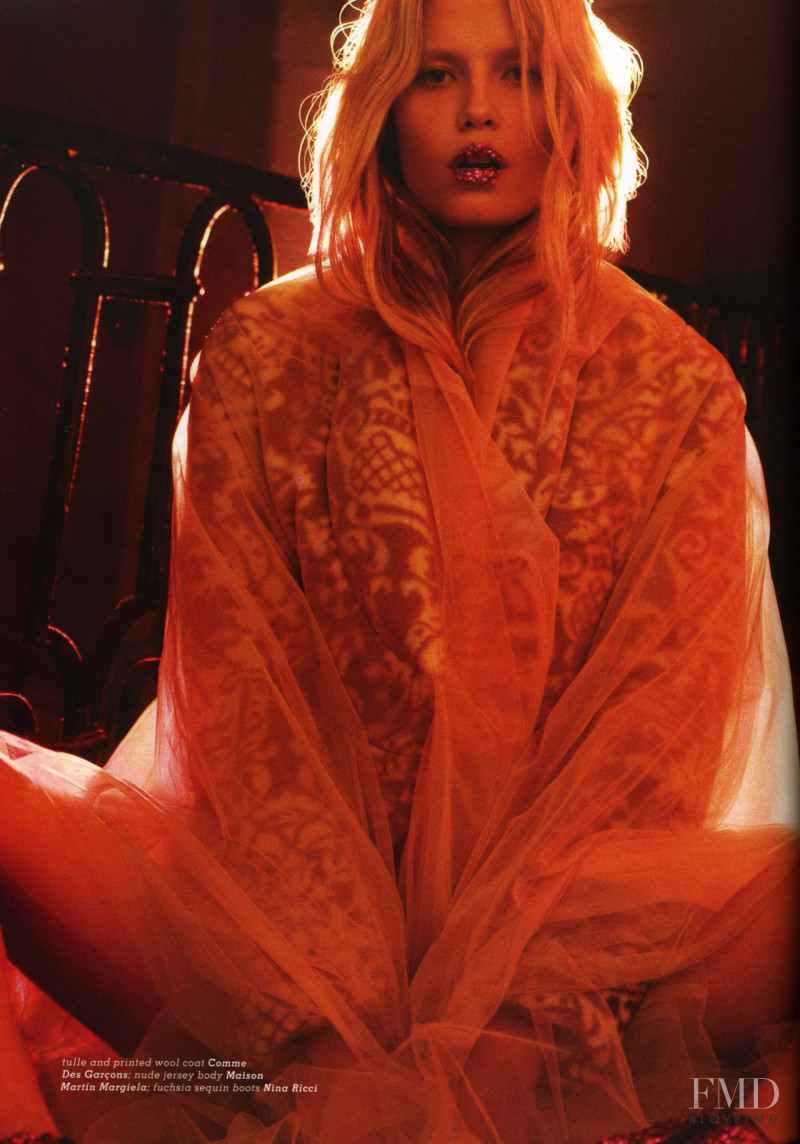 Natasha Poly featured in Obsession, September 2009