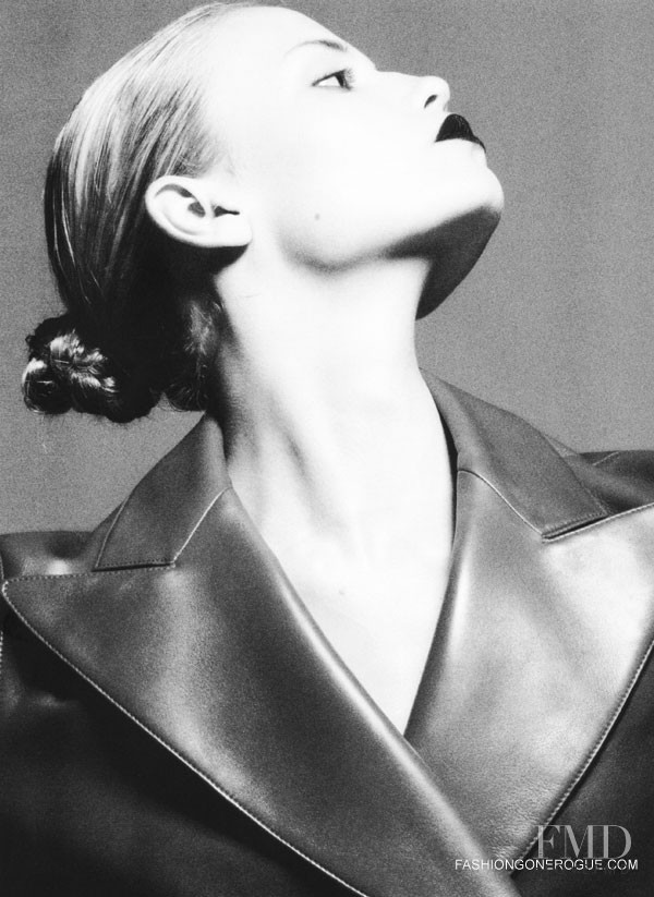 Natasha Poly featured in Warm Leatherette, September 2009