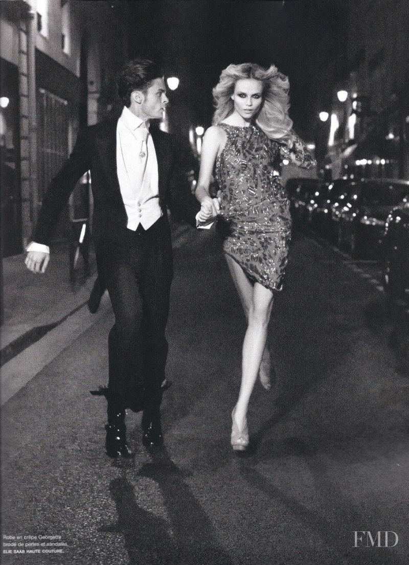 Natasha Poly featured in Couture by Night, September 2010