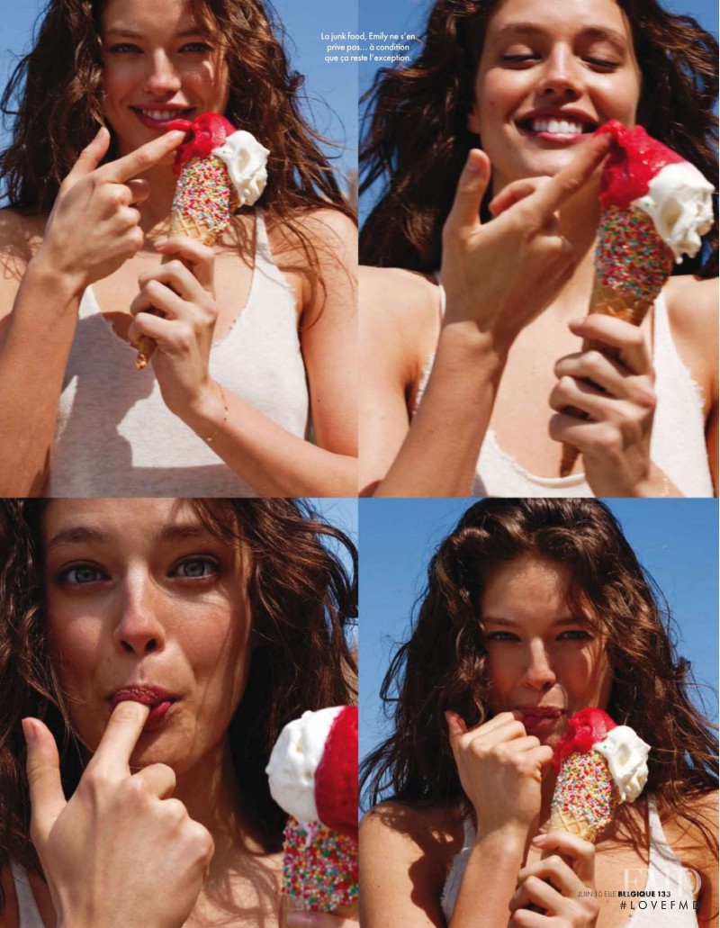 Emily DiDonato featured in The Happy Beauty, June 2010