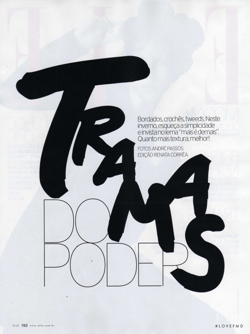 Tramas Do Poder, July 2010