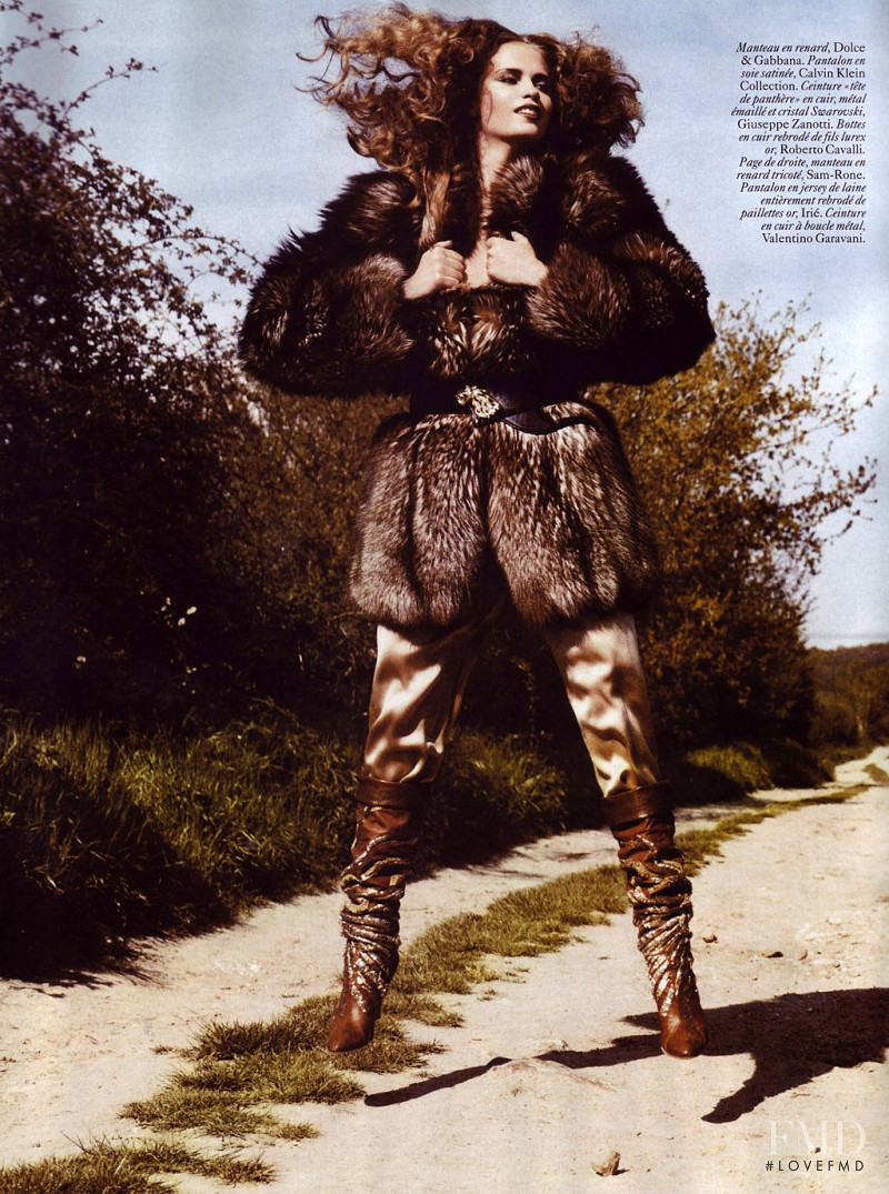 Natasha Poly featured in L\'IndomptÃ©e, September 2004