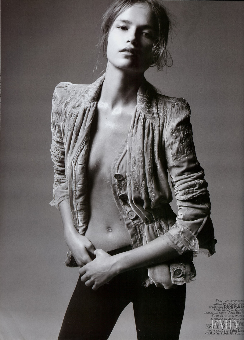 Natasha Poly featured in Mode Mode, Mode..., September 2005