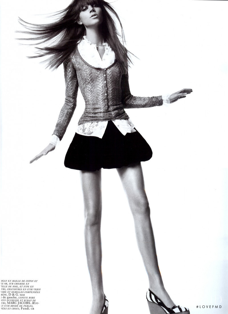 Izabel Goulart featured in Mode Mode, Mode..., September 2005