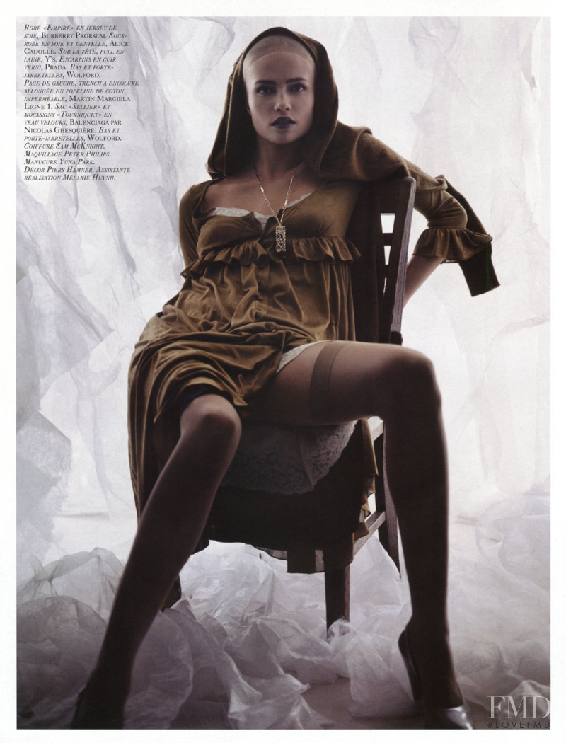 Natasha Poly featured in Revelation, October 2005