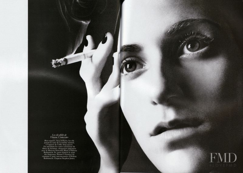 Daiane Conterato featured in 14 Visages. 14 Points Forts. 14 Secrets de BeautÃ©, November 2006