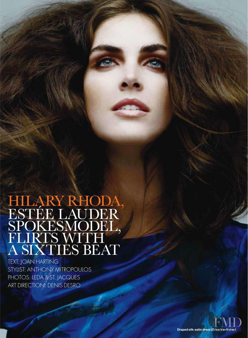 Hilary Rhoda featured in Hilary Rhoda, October 2010