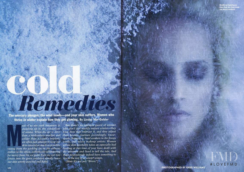 Natasha Poly featured in Cold Remedies, December 2007