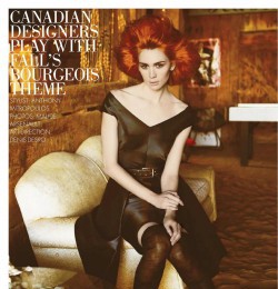 Canadian Designers Play With Fall\'s Bourgeois Theme