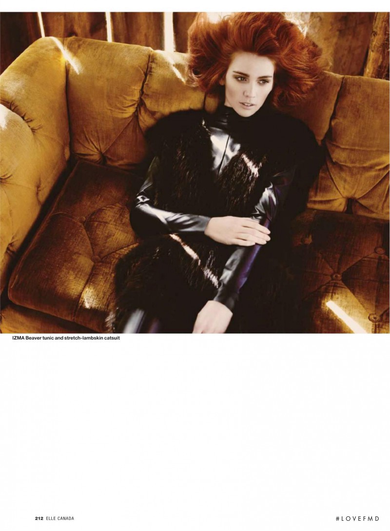 Monica Vaughan featured in Canadian Designers Play With Fall\'s Bourgeois Theme, September 2010