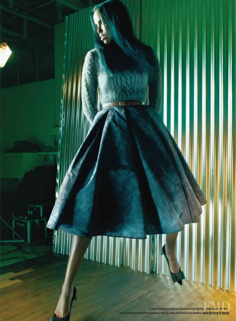 Ayan Elmi featured in Classics Revisited: Camel Hues, Tailored Suits And Full Skirts Make For An Easy, Stylish Season, September 2010