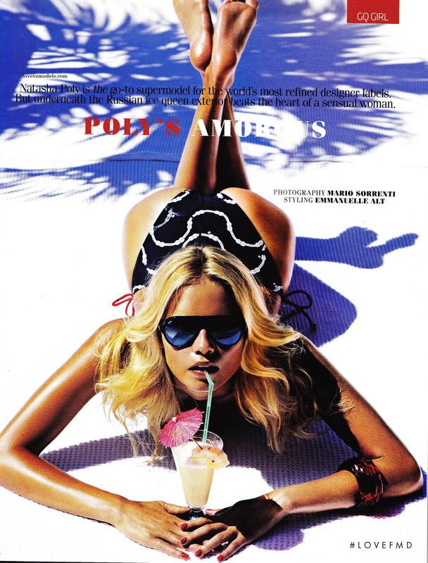 Natasha Poly featured in Poly\'s Amorous, February 2011