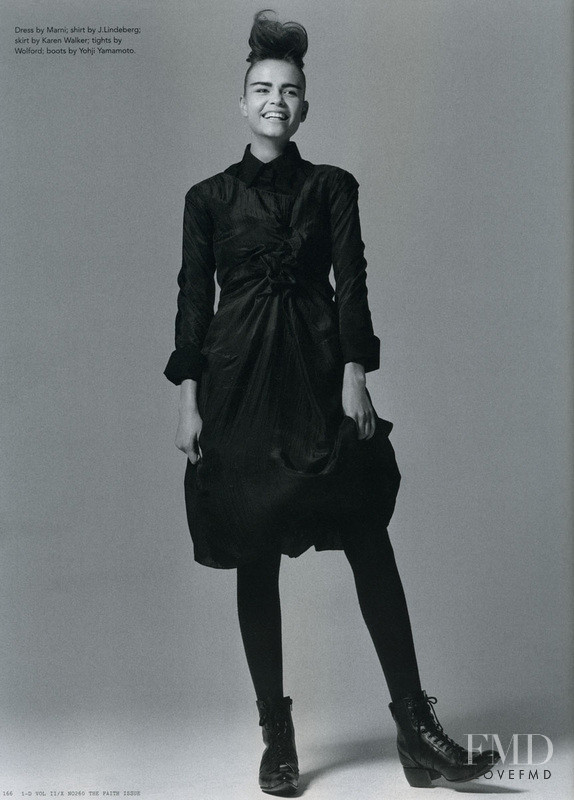 Natasha Poly featured in New Puritan, November 2005