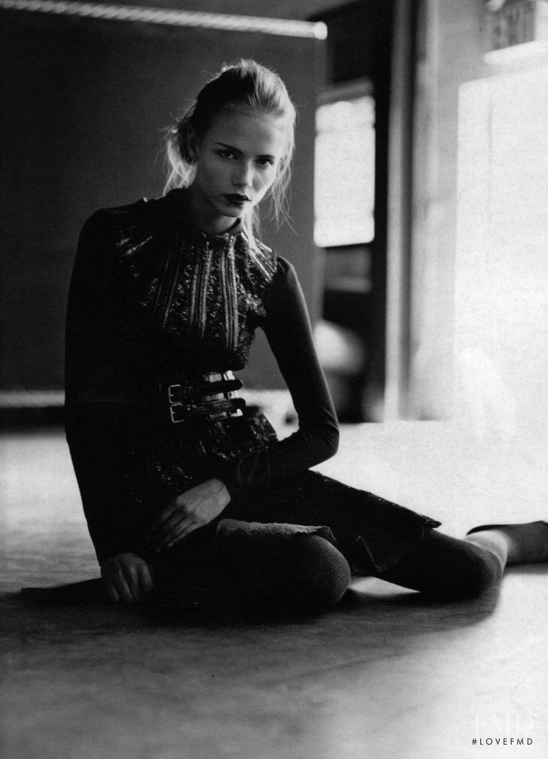 Natasha Poly featured in New School, September 2006
