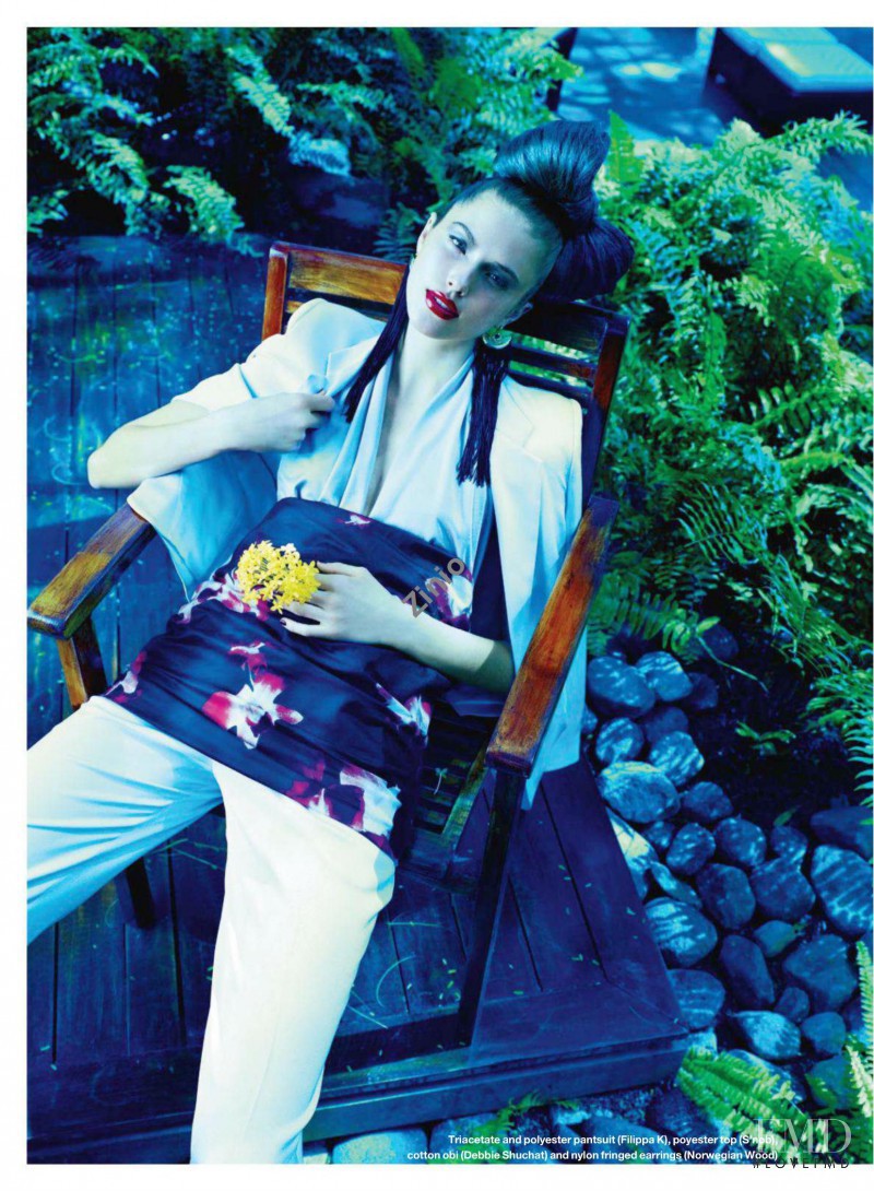 Taryn Davidson featured in Far East Bow To The Mystical Powers Of The Orient, May 2011
